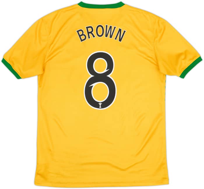 2013-14 Celtic Away Shirt Brown #8 - 9/10 - (M)