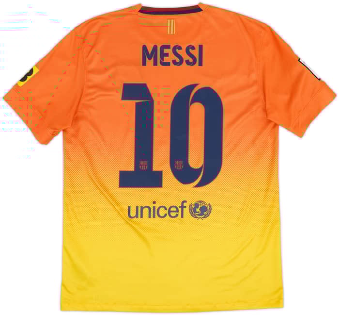 2012-13 Barcelona Away Shirt Messi #10 - 8/10 - (M)