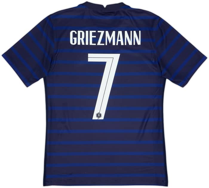2020-21 France Home Shirt Griezmann #7 - 8/10 - (S)