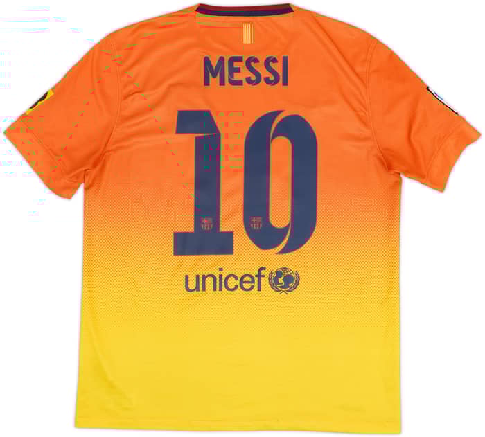 2012-13 Barcelona Away Shirt Messi #10 - 8/10 - (L)