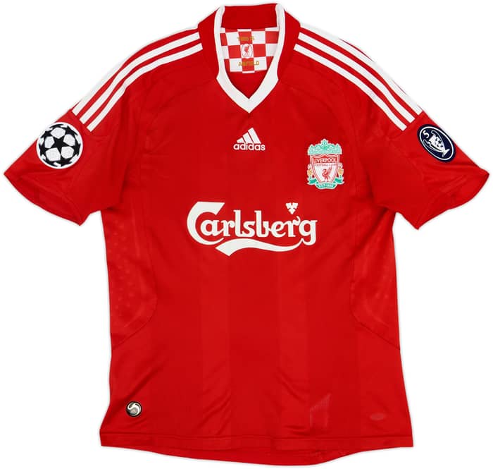 2008-10 Liverpool Home Shirt Torres #9 - 7/10 - (M)