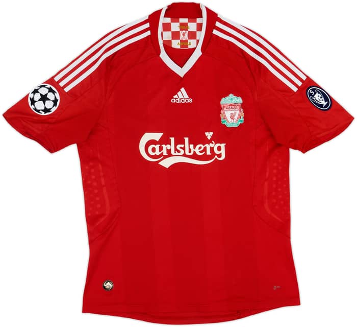 2008-10 Liverpool Home Shirt Torres #9 - 7/10 - (L)