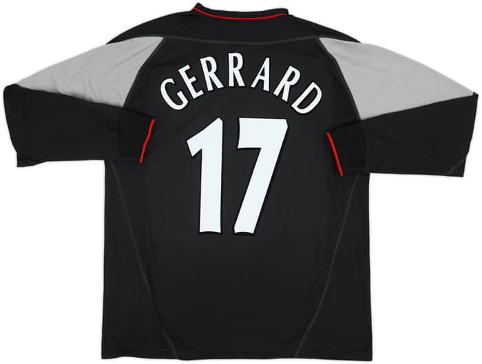 2002-04 Liverpool Visitante M/L Camiseta Gerrard #17 - 9/10 - (L)
