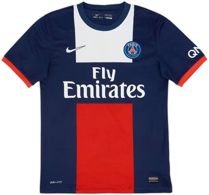 2013-14 Paris Saint-Germain Home Shirt Beckham #32 - 5/10 - (S)