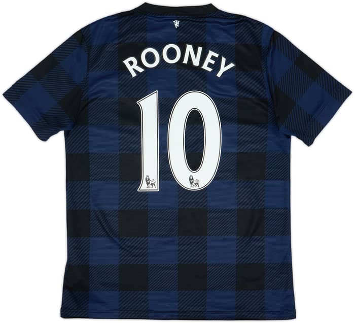 2013-14 Manchester United Away Shirt Rooney #10 - 7/10 - (M)