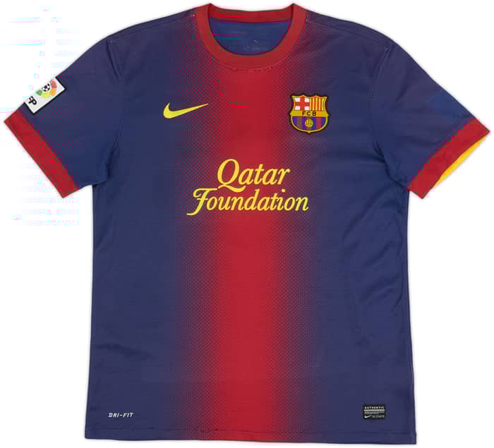 2012-13 Barcelona Home Shirt Messi #10 - 7/10 - (M)