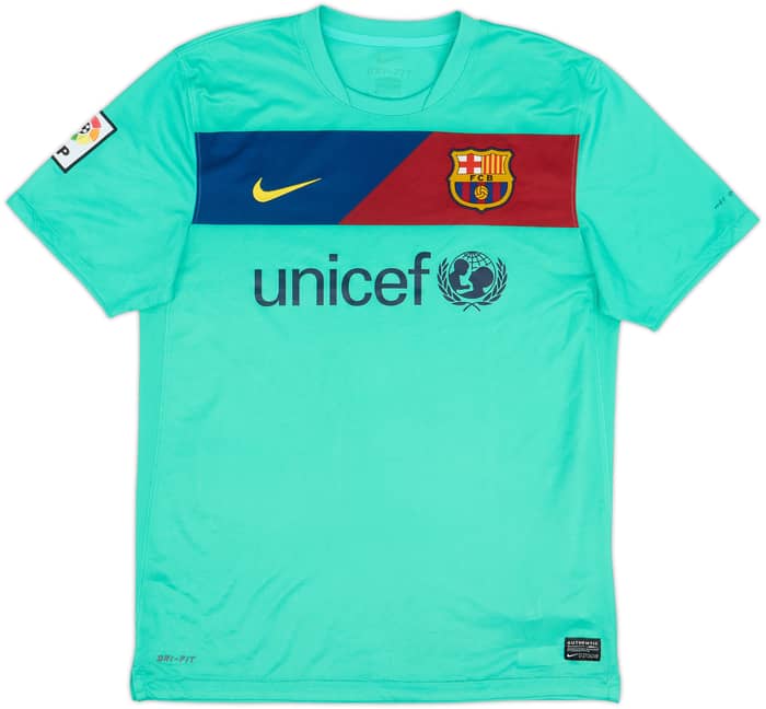 2010-11 Barcelona Away Shirt Messi #10 - 7/10 - (M)