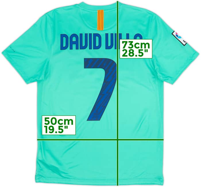 2010-11 Barcelona Away Shirt Messi #10 - 7/10 - (M)