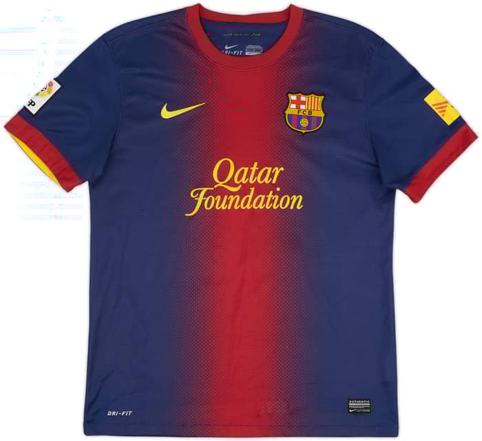 2012-13 Barcelona Home Shirt Messi #10 - 8/10 - (M)