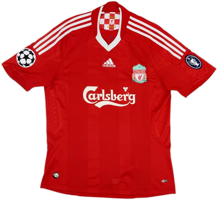 2008-10 Liverpool Camiseta Local Torres #9 - 8/10 - (M)