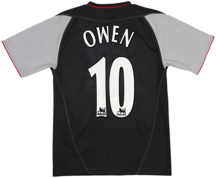 2002-04 Liverpool Away Shirt Owen #10 - 8/10 - (S)