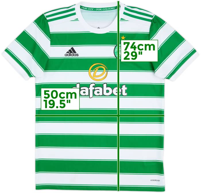 2021-22 Celtic Home Shirt - 9/10 - (M)