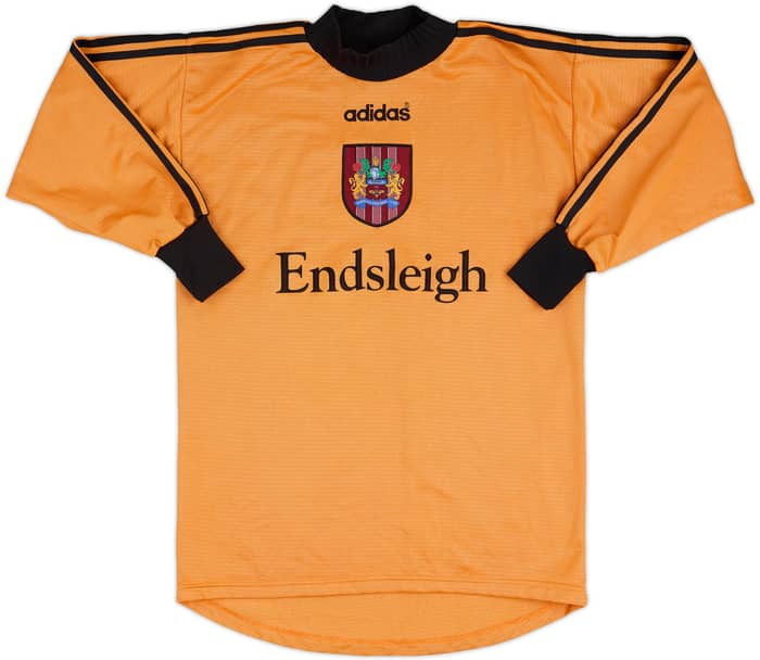 1996-98 Burnley Signed GK Shirt - 10/10 - (S)