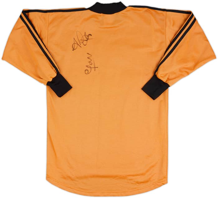 1996-98 Burnley Signed GK Shirt - 10/10 - (S)