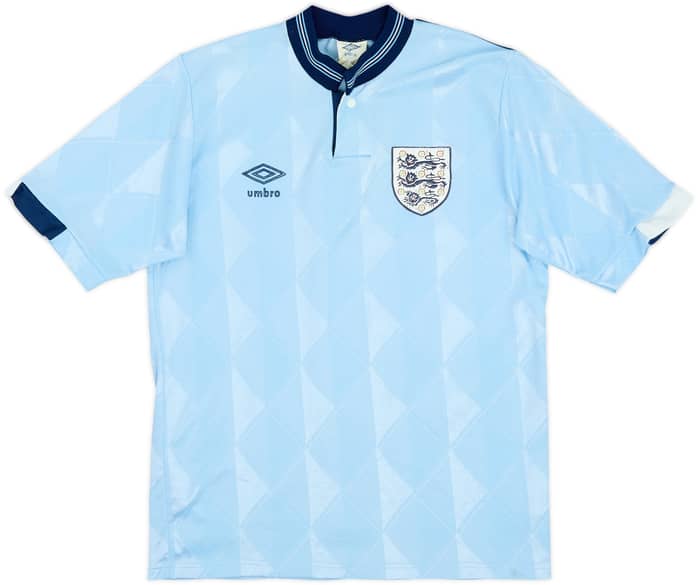 Camiseta de la tercera equipación de Inglaterra 1987-90 - 7/10 - (S)