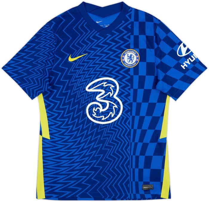 2021-22 Chelsea Home Shirt Mount #19 - 6/10 - (M)