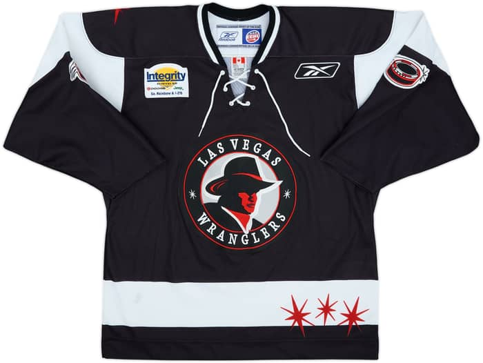 2010-11 Las Vegas Wranglers Reebok Home Jersey - 7/10 - (M)