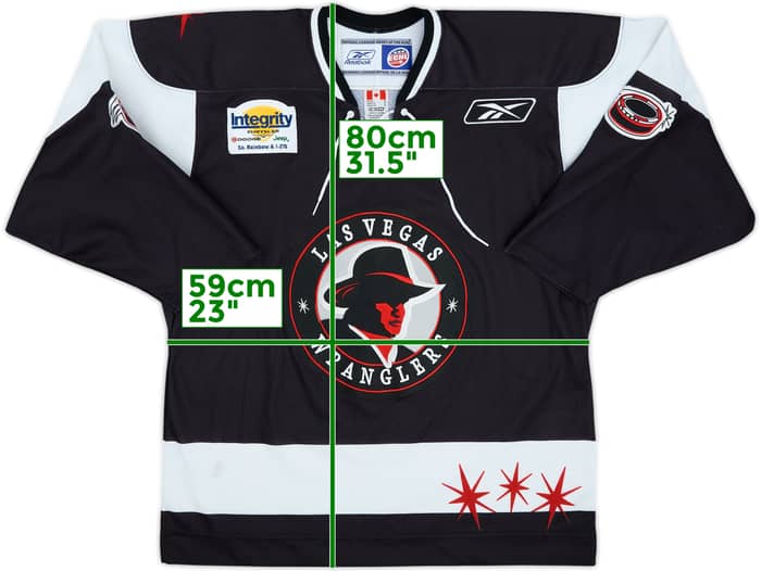 2010-11 Las Vegas Wranglers Reebok Home Jersey - 7/10 - (M)