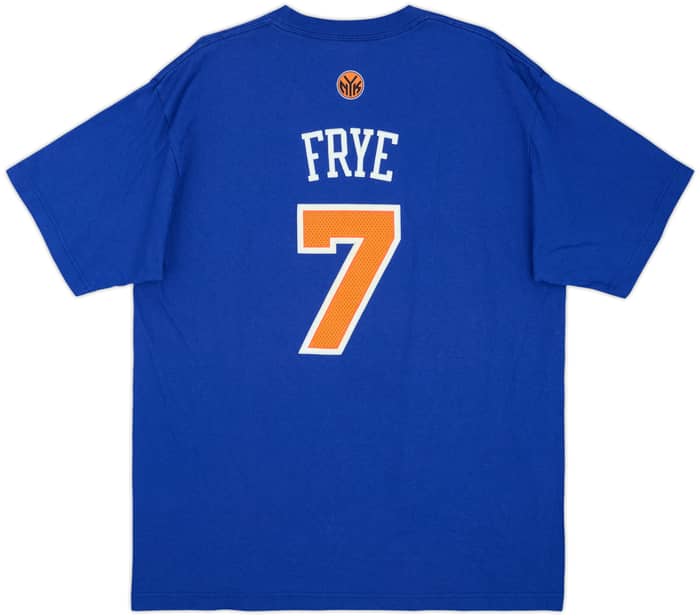 2006-07 New York Knicks Frye #7 adidas Tee - 8/10 - (L)