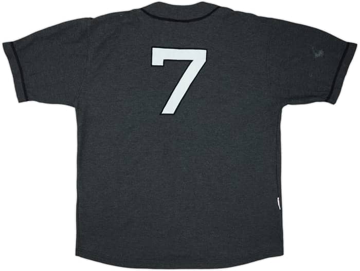 1990s New York Yankees Mantle #7 Mirage Cooperstown Collection Jersey - 5/10 - (L)