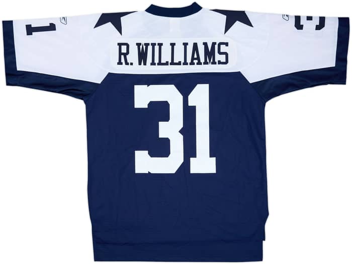 2007 Dallas Cowboys R.Williams #31 Reebok Throwback Jersey - 6/10 - (L)