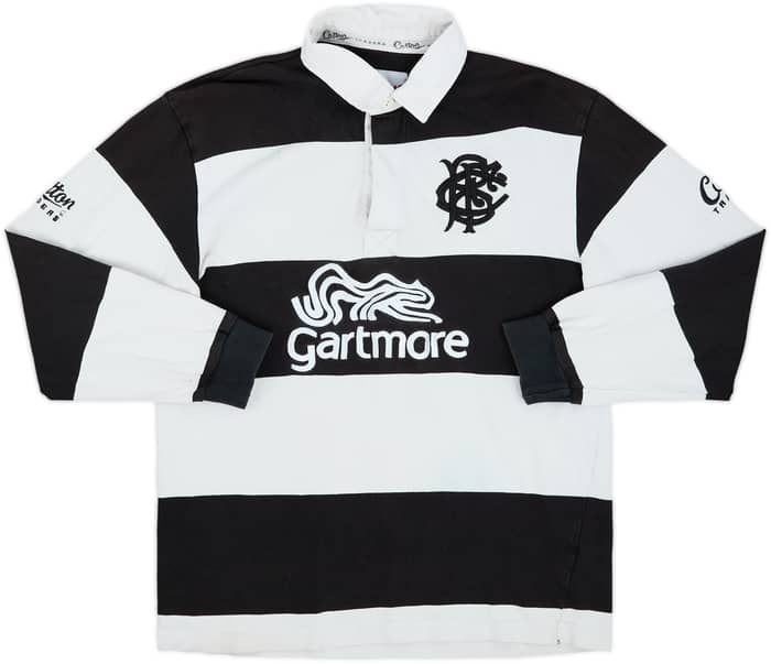 2004-05 Barbarians Rugby Polo L/S Shirt - 8/10 - (M)