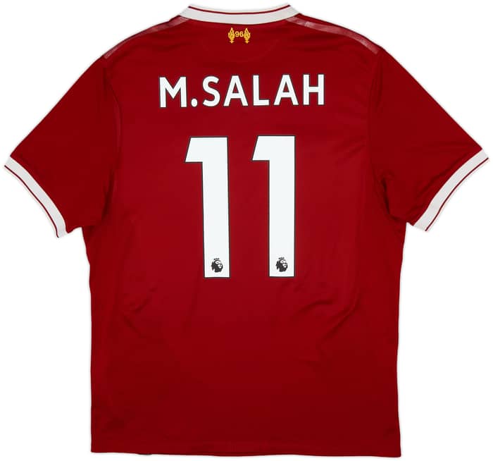 2017-18 Liverpool 125 Years Home Shirt M.Salah #11 - 5/10 - (S)