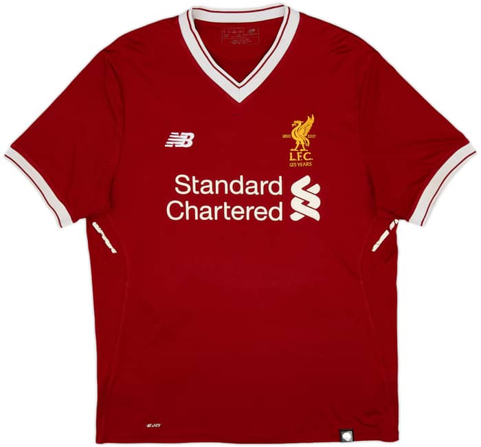 2017-18 Liverpool 125 Years Home Shirt M.Salah #11 - 5/10 - (S)