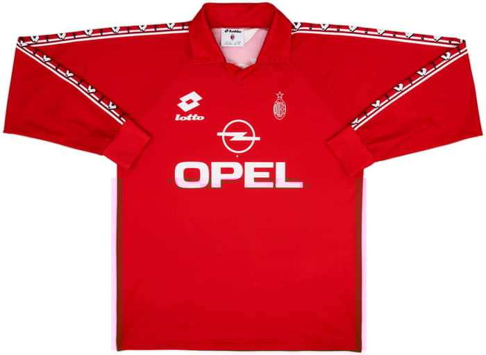 1995-96 AC Milan Lotto Training L/S Shirt - 5/10 - (L)