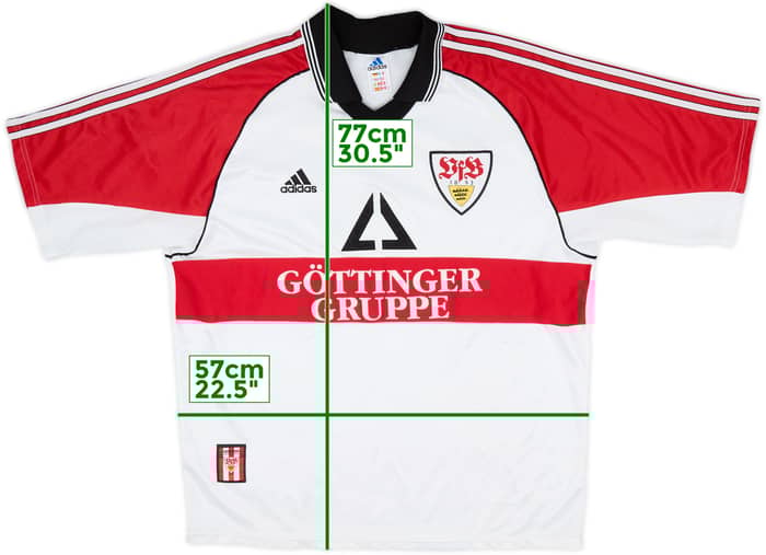 1998-99 Stuttgart Home Shirt - 8/10 - (XL)