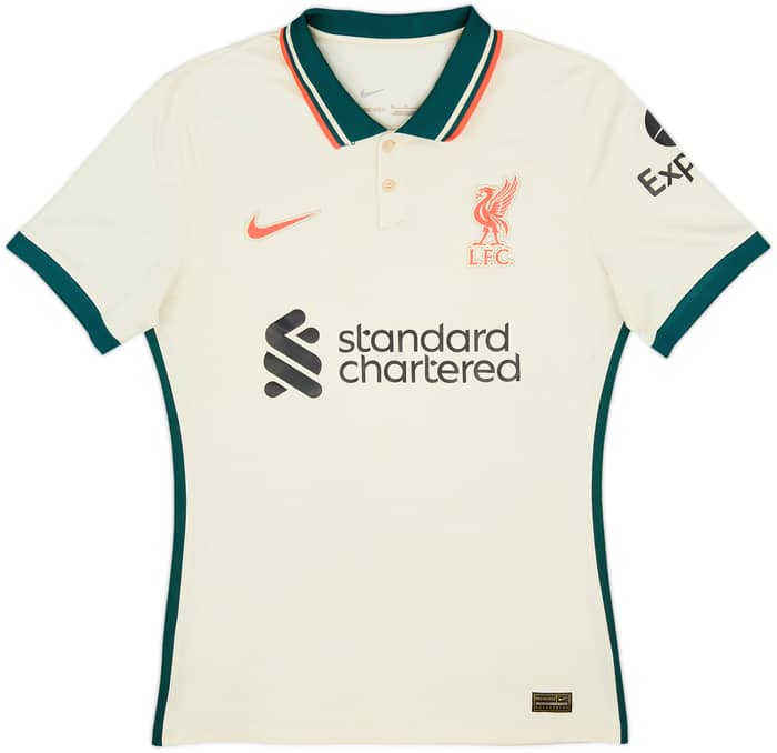 Camiseta de visitante edición jugador del Liverpool 2021-22 #11 - 8/10 - (M)
