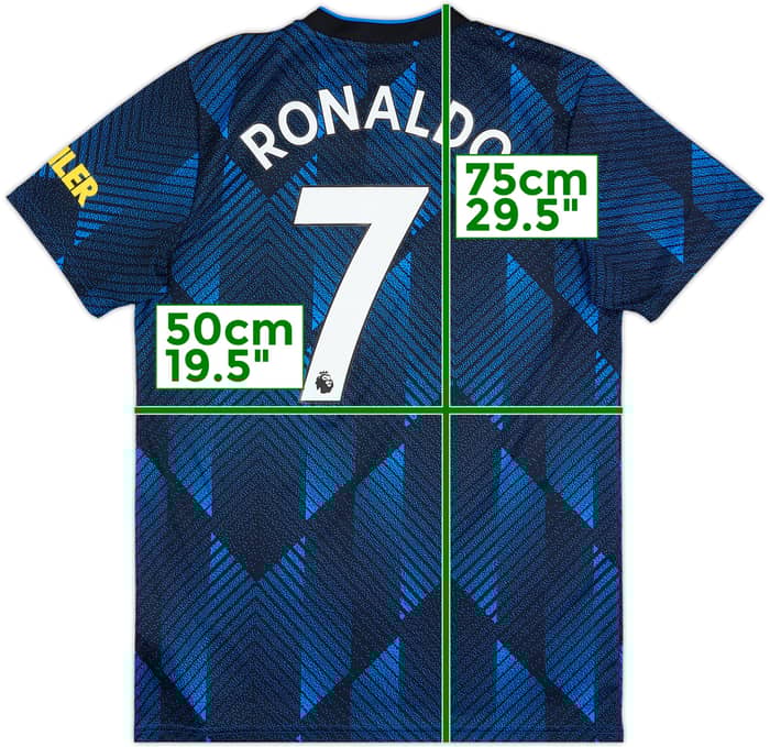 2021-22 Manchester United Third Shirt Ronaldo #7 - 8/10 - (M)