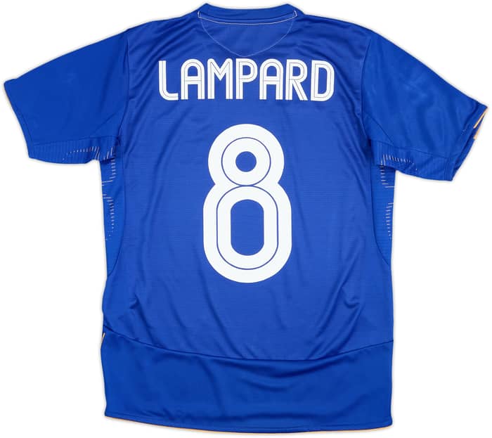 2005-06 Chelsea Centenario Local Camiseta Lampard #8 - 8/10 - (XL.Boys)