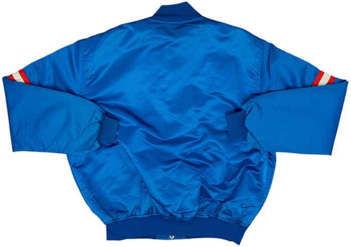 1980s New York Giants Starter Satin Varsity Jacket - 6/10 - (XL)