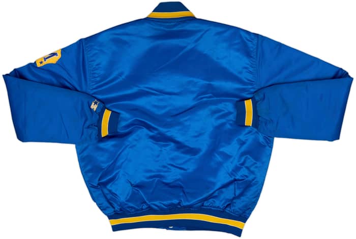 1990-93 Milwaukee Brewers Starter Satin Varsity Jacket - 7/10 - (L)