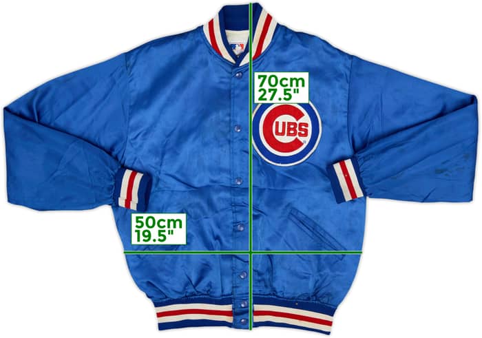 1990s Chicago Cubs Felco Satin Varsity Jacket - 3/10 - (M)