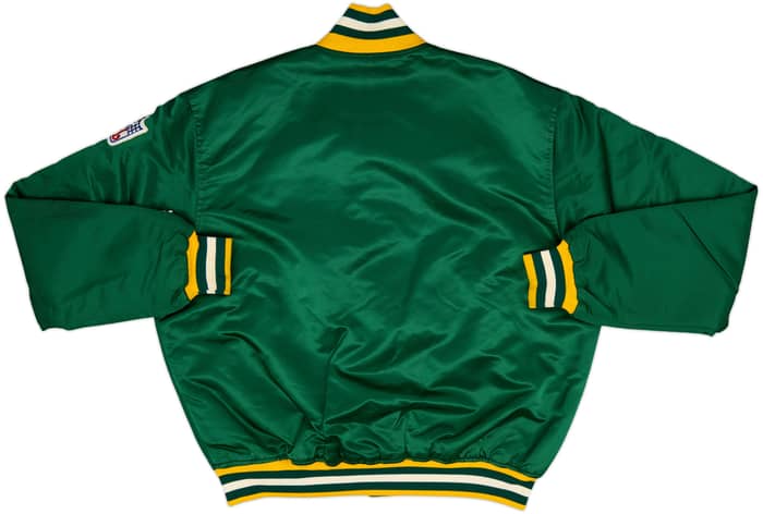 1980s Green Bay Packers Starter Satin Varsity Jacket - 7/10 - (L)