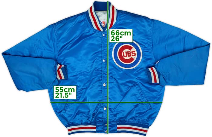 1980s Chicago Cubs Starter Satin Varsity Jacket - 5/10 - (L)