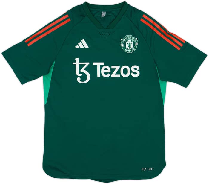 2023-24 Manchester United Authentic adidas Training Shirt - 9/10 - (M)