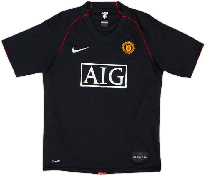 2007-08 Manchester United Away Shirt Ronaldo #7 - 6/10 - (XL.Boys)