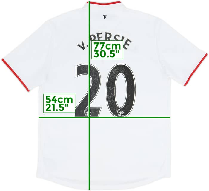 2012-14 Manchester United Away Shirt v.Persie #20 - 4/10 - (L)