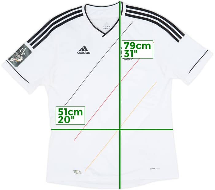 2012-13 Germany Home/Training Shirt - 4/10 - (L)