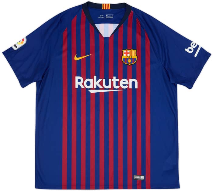 2018-19 Barcelona Camiseta Local Messi #10 - 9/10 - (XL)