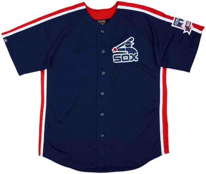 2013 Chicago White Sox Fisk #72 Majestic Cooperstown Collection Jersey - 9/10 - (L)