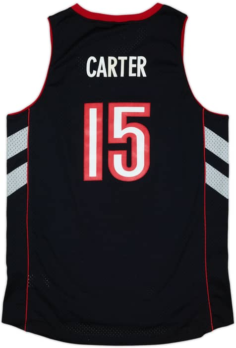 2000-03 Toronto Raptors Carter #15 Nike Swingman Away Jersey - 9/10 - (L)