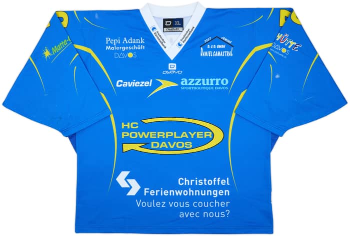 2000s HC Powerplayer Davos #76 Owayo Home Jersey - 5/10 - (XL)