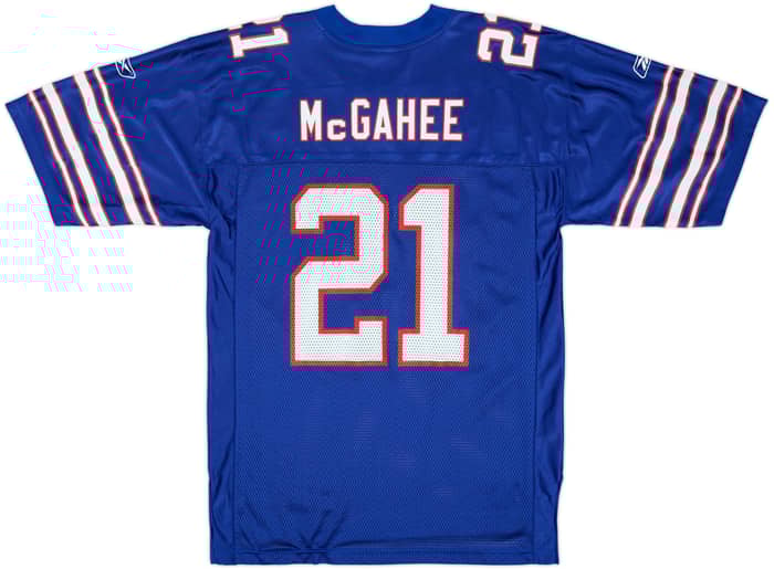 2005-06 Buffalo Bills McGahee #21 Reebok On Field Alternate Jersey - 9/10 - (M)