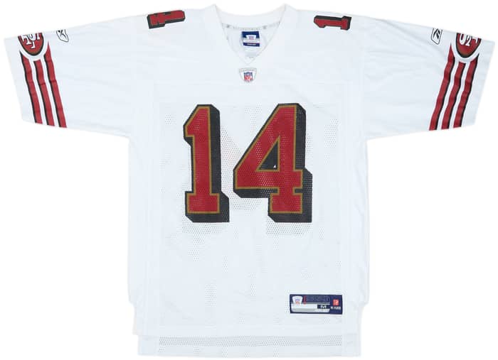2008 San Francisco 49ers O'Sullivan #14 Reebok On Field Away Jersey - 9/10 - (M)