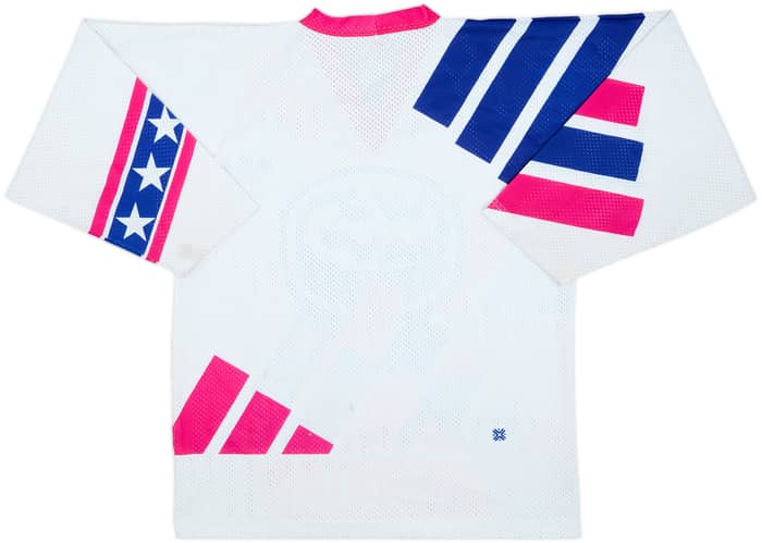 1993-94 HC Ambri-Piotta adidas Home Jersey - 6/10 - (L)