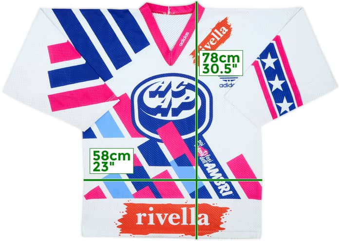 1993-94 HC Ambri-Piotta adidas Home Jersey - 6/10 - (L)